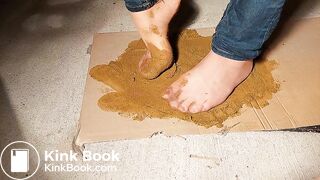 Ultra dirty Milf  feets In Trouser Nylons socks