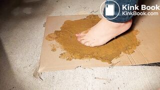 Ultra dirty Milf  feets In Trouser Nylons socks