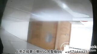 The girl excreted a lot in the toilet 2