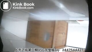 The girl excreted a lot in the toilet 2