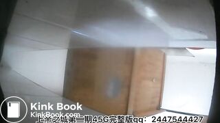 The girl excreted a lot in the toilet 2