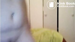 Young filthy camslut poo on cam - Scat + Piss + Puke