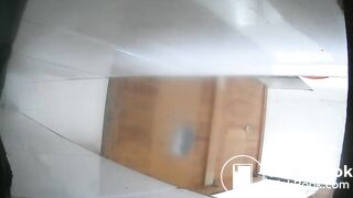Sexy women defecate in toilets