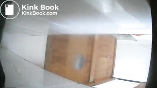 Sexy women defecate in toilets