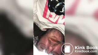 Me eating a shitty toothbrush