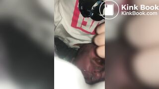 Me eating a shitty toothbrush