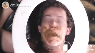 20yo toilet eat shit