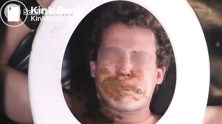 20yo toilet eat shit