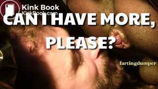 Can I have more shit, sir