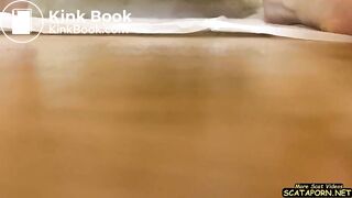 pooping big shit and stuffing it inside