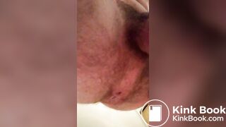 hairy hole dumps big load