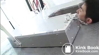 Caged Toilet Slave Eats Shit From japanese Mistres