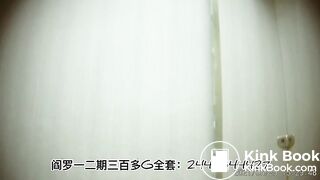 The girl excreted a lot in the toilet 003