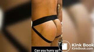 Russian Bodybuilder Shitting