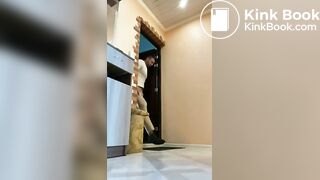 Russian Bodybuilder Shitting