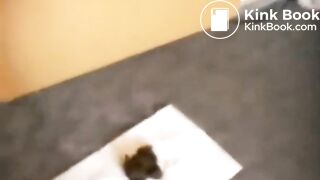 Sexy Blonde Strips and Poops