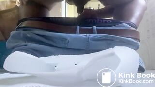 Pooping on the balcony