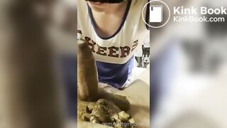 scat blowjob
