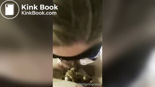 scat blowjob