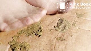 Messy Nylons Scat Feets Zoom