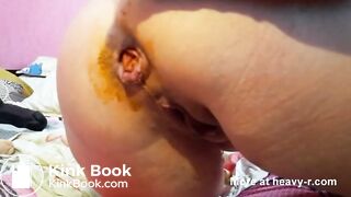 Fat Granny Bates Shit From Ass  w Toys & Eats It