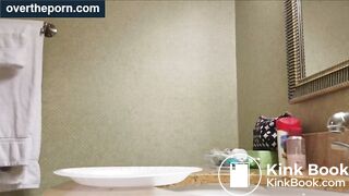 Girl shitting on dick