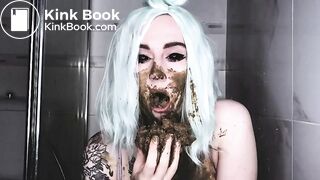 Monstrous wife Poop Eat Shit