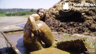 Rada Brewer on the farm - masturbating in cowshit