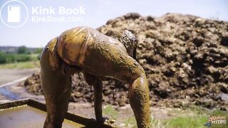 Rada Brewer on the farm - masturbating in cowshit