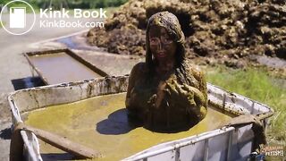 Rada Brewer on the farm - masturbating in cowshit