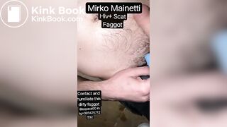 Mirko Mainetti Scat Faggot