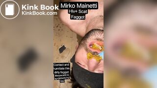 Mirko Mainetti Scat Faggot