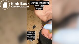 Mirko Mainetti Scat Faggot