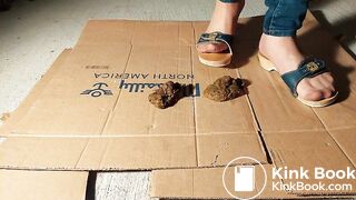 Dr Scholl Asian Nylon feet Bitch