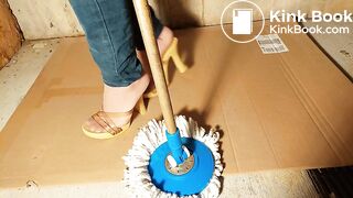 Dog Spout Brown Pantyhose