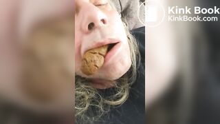 Eating shit