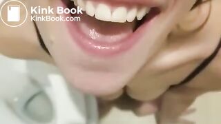 Urinal Slut Drinks Piss