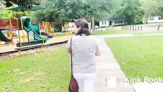 Girl poops pants on playground