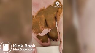 Daddy's little shit piggy enjoying it's filth