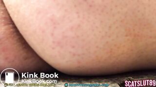 Close-up Butthole Dumps Gorgeous Shit