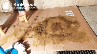 Nylons Feets Milf Stuck Glue in dog shit