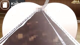 Anime girl poop loop