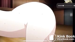 Anime girl poop loop