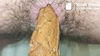 Hairy Dirty Girl Shitting On Your Face P2