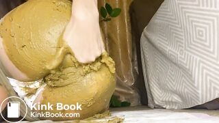 Sweet scat and shit in pussy