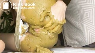Sweet scat and shit in pussy