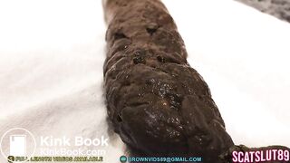 Beautiful Poop from Amateur Trans Scat Queen