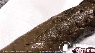 Beautiful Poop from Amateur Trans Scat Queen