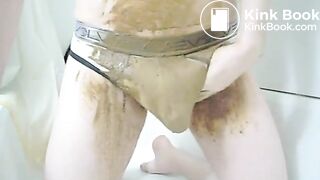 scat in bath tub with twink