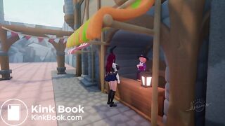 Erza Scarlet's (Fairy Tail) Major Diarrhea Stomach